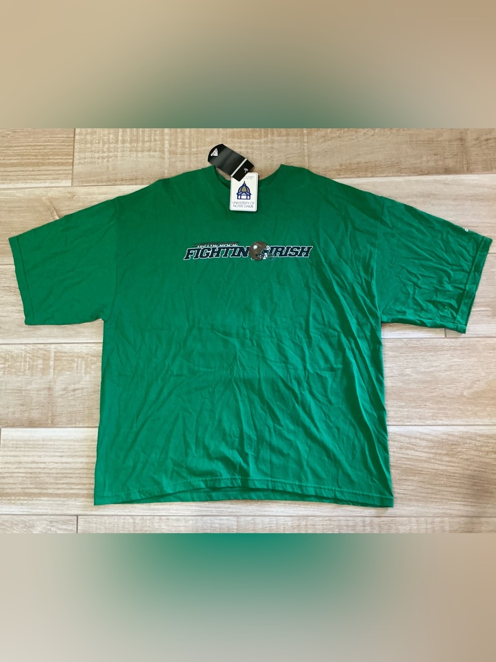 Vintage adidas Men’s Green “Fightin Irish” Short Sleeve Tee